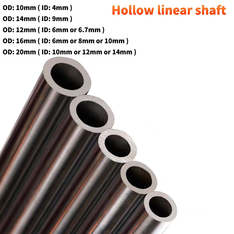 Linear Rod 8Mm - Liniowa oś optyczna Chromowany okrągły pręt