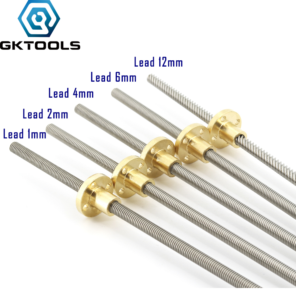 Lead Screw 8Mm - 304 stal nierdzewna T8 długość śruby