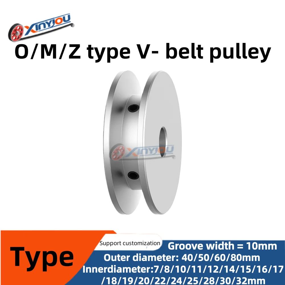 V Slot Wheel - Koło pasowe trójkątne typu O, Z,