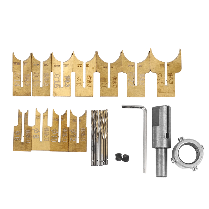 Zestaw frezów do drewna z wier – Drill Bit Set recenzja i cena