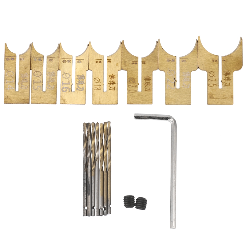 Zestaw frezów do drewna z wier – Drill Bit Set recenzja i cena