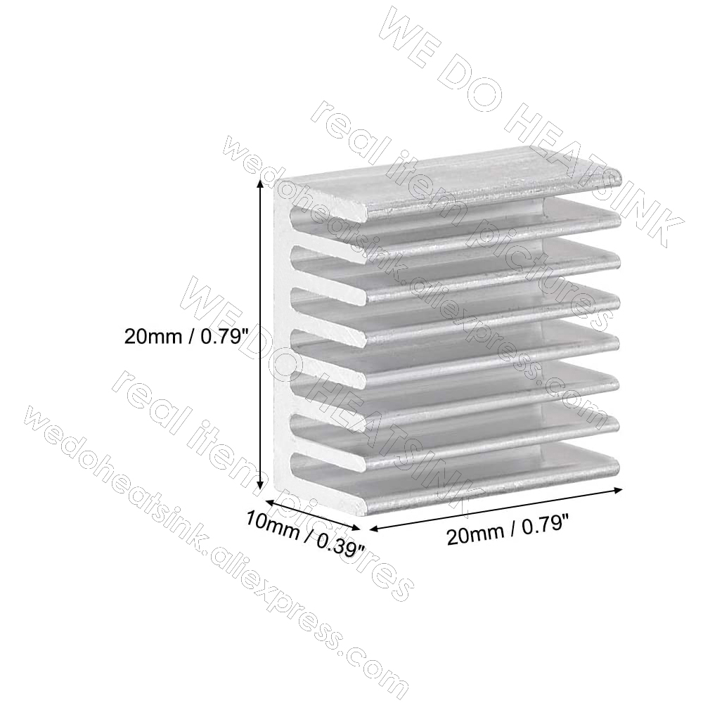 20x20x10mm srebrny kwadrat ter – Aluminium Extrusion recenzja i cena