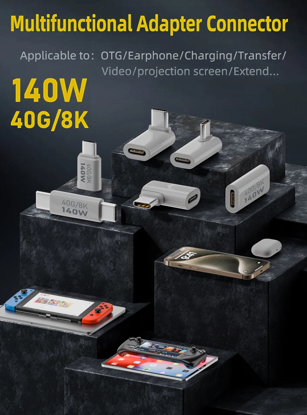 Adapter USB3.1 Type C do USB C – Coupling 8Mm recenzja i cena